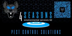 Website banner for 4 seasons pest control