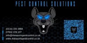 Contact information mobile banner for 4 seasons pest control services